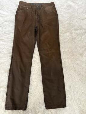 Levi’s 501 Brown Wax Coated “Big E” 30 X 32 Jeans. Exc. Cond & Quality. Great